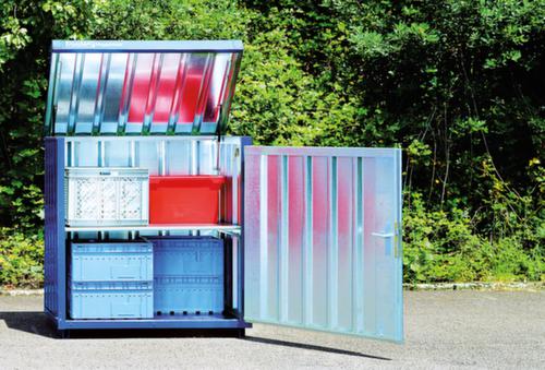 Säbu Box de stockage avec toit relevable