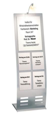 Présentoir, hauteur x largeur x profondeur 1650 x 520 x 460 mm