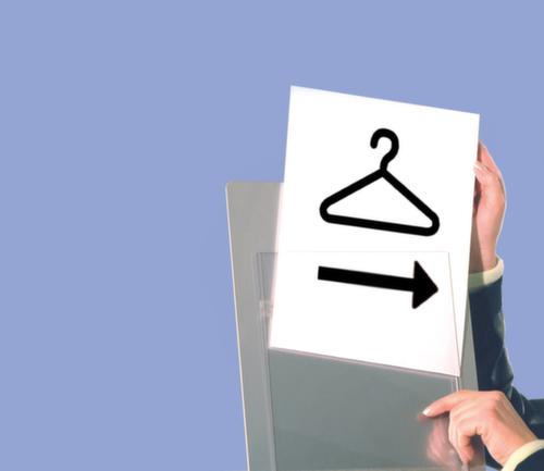 Signe d'information pour présentoir