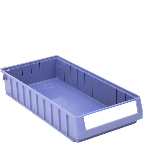 BITO bac compartimentable renforcé, bleu pigeon, profondeur 500 mm