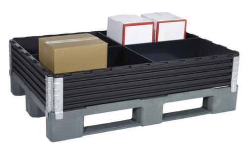 Séparateur pour cadres d'empilage en plastique