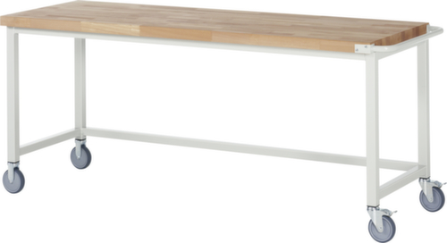 RAU Établi mobile Serie 8000, RAL7035 gris clair