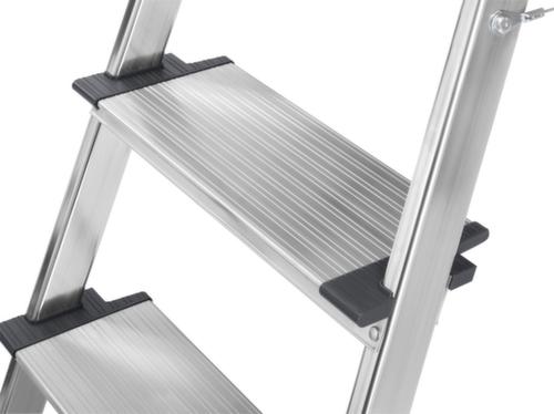 Hailo Escabeau industriel utilisation un côté ComfortLine L80 avec marches XXL