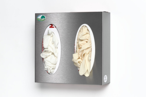 Distributeur de gants à 2 compartiments