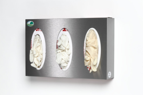 Distributeur de gants à 3 compartiments