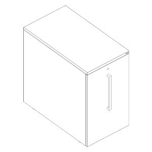 Armoire à pharmacie RQ60, largeur x profondeur 450 x 800 mm