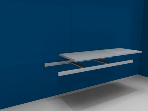 hofe Tablette pour rayonnage grande largeur, largeur x profondeur 2250 x 800 mm