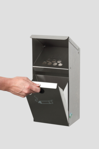 VAR Cendrier avec coiffe inclinée