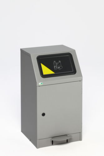 VAR Conteneur de tri sélectif WSG 45, 43 l, argent, couvercle anthracite