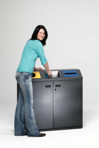 VAR Station de collecte de matières recyclables WS 97, 3 x 80 l