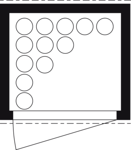 Stockage de bouteilles de gaz