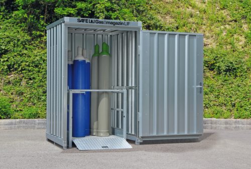 Stockage de bouteilles de gaz