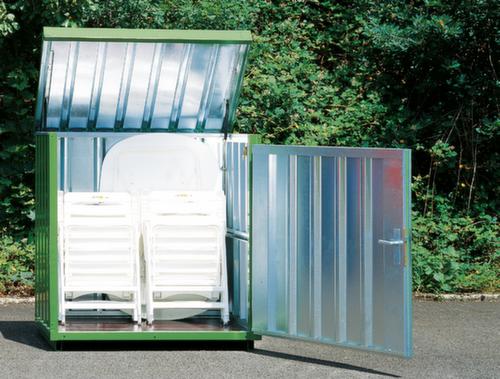 Säbu Box de stockage avec toit relevable