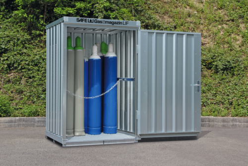 Stockage de bouteilles de gaz