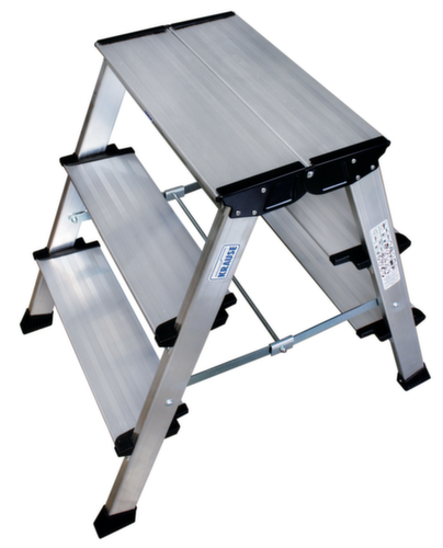 Krause Marchepied pliant Monto®, hauteur d’estrade 650 mm