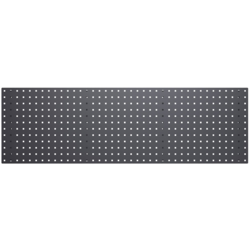 bott Plaque perforée, hauteur x largeur 457 x 1981 mm, RAL7016 gris anthracite