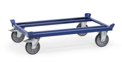 fetra Cadre roulant pour palettes, force 750 kg, longueur de plateau 1210 mm