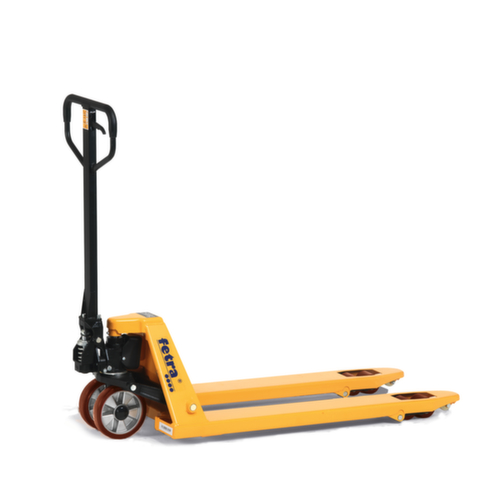 fetra Transpalette, 2500 kg force, caoutchouc plein/nylon