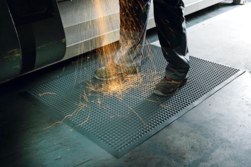 Miltex Tapis de sol antifatigue difficilement inflammable Yoga Ergo Fire, longueur x largeur 1250 x 950 mm