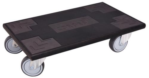 VARIOfit Möbelhund® Europa 100G avec zone de chargement antidérapante, force 300 kg, TPE bandage