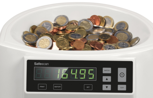 Safescan Compteur de pièces 1250 EUR