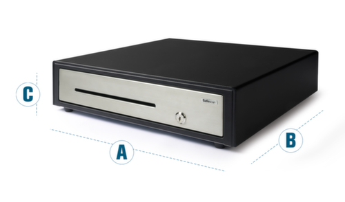 Safescan Tiroir-caisse HD-4141S, hauteur x longueur x largeur 115 x 410 x 415 mm