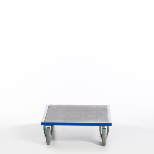 Rollcart Chariot à dossier avec plateau antidérapant, force 1200 kg, plateau longueur x largeur 1200 x 800 mm