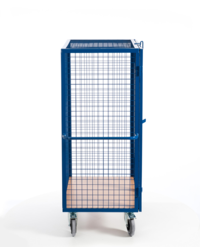 Rollcart Chariot-armoire avec parois grillagées