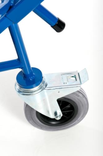 Rollcart Tambour avec roue de support, force 250 kg, air bandage