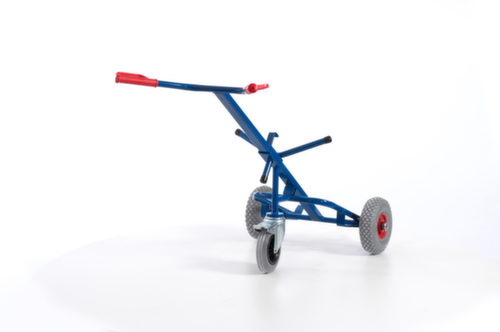 Rollcart Tambour avec roue de support, force 250 kg, air bandage