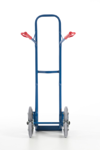 Rollcart Diable pour escaliers 3 étoiles, force 150 kg, largeur de pelle 300 mm, bandage TPE