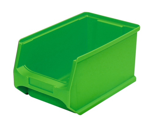 Bac à bec Grip avec fond à picots, vert, profondeur 235 mm, polypropylène