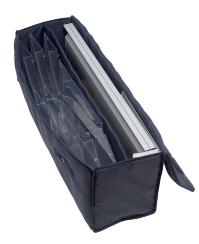 Paperflow Porte-brochures pliable PLIO, 7 tablettes, structure gris