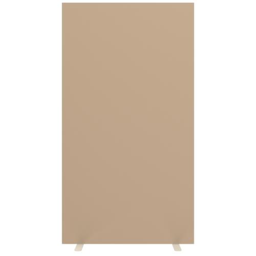 Paperflow Cloison avec revêtement en tissu sur deux côtés, hauteur x largeur 1740 x 940 mm, paroi sable