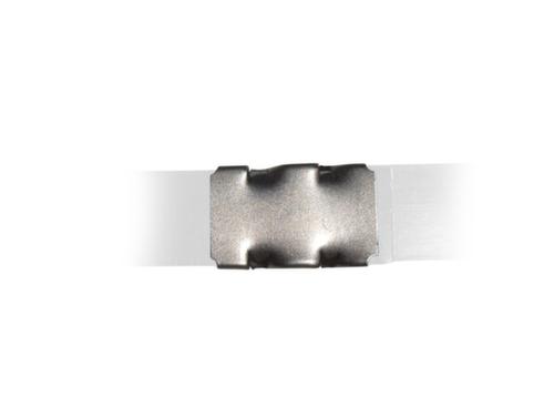 Chapes pour feuillard de cerclage en acier, pour largeur de feuillard 16 mm