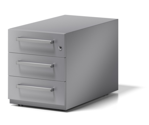 Bisley Caisson mobile Note, 3 tiroir(s), argent/argent