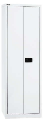 Bisley Armoire de classement Universal, 5 hauteurs des classeurs, blanc signalisation/blanc signalisation
