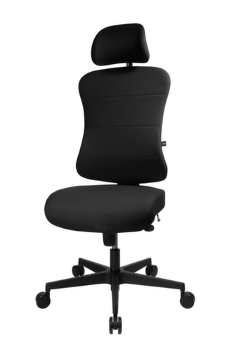 Topstar Siège de bureau pivotant Art Comfort avec appui-tête, noir