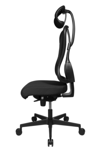 Topstar Siège de bureau pivotant Art Comfort avec appui-tête, noir
