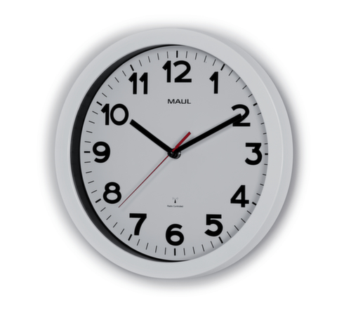 MAUL Horloge murale, avec chiffres arabes et traits, Ø 300 mm