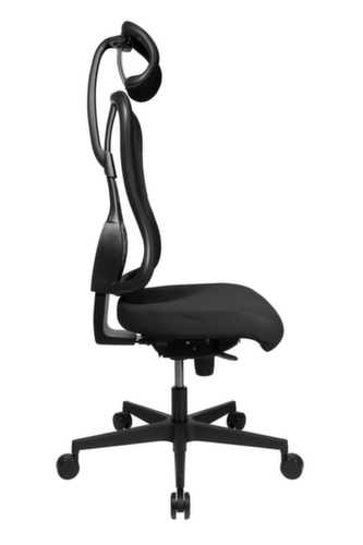 Topstar Siège de bureau pivotant Art Comfort avec appui-tête, noir