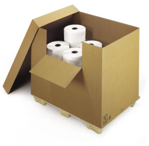 conteneur pliant en carton ondulé