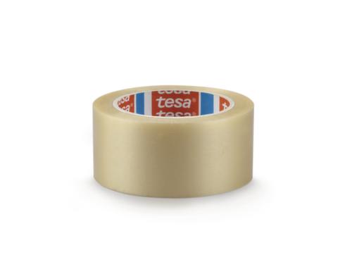 tesa Ruban d'emballage PVC 4100 pour paquet max. 35 kg, longueur x largeur 66 m x 50 mm