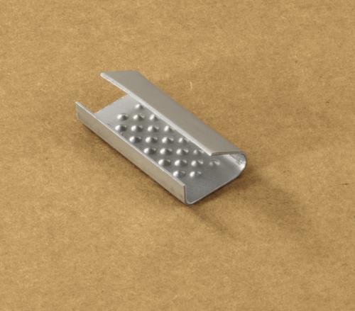 Chapes métalliques en métal, pour largeur de feuillard 15 - 16 mm