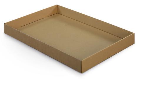 Élément de base et de couvercle pour conteneur pliable