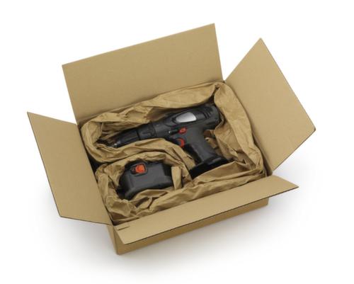 Papier froissé, longueur x largeur 160 m x 680 mm