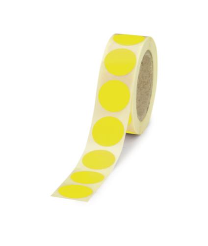 Points de marquage détachables, jaune