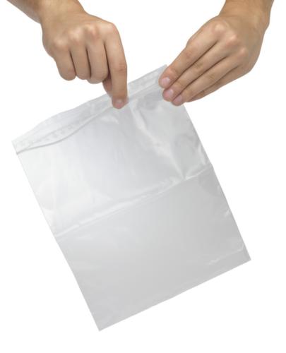 Sachet à fermeture à pression, 50 µm, longueur x largeur 250 x 200 mm