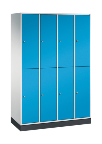 C+P Armoire vestiaire à deux niveaux Intro, largeur de compartiment 260 mm