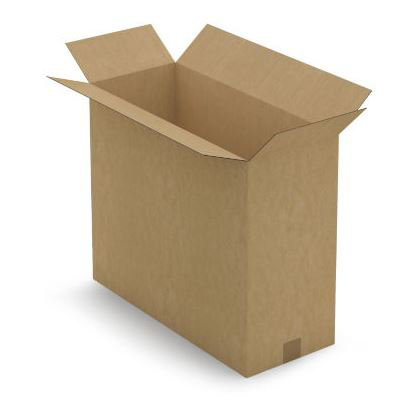 Carton d'expédition plat marron, 1 onde, 800 x 300 x 700 mm